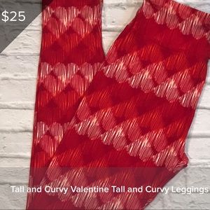 💕❤️LuLaRoe Valentine’s Leggings❤️💕